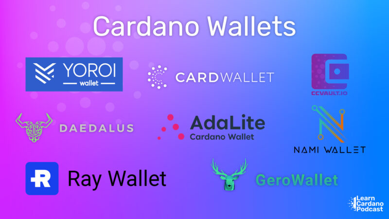 Cardano wallet ecosystem